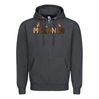 Smoke melanin Zipper Hoodie - MaliasSmallBusiness