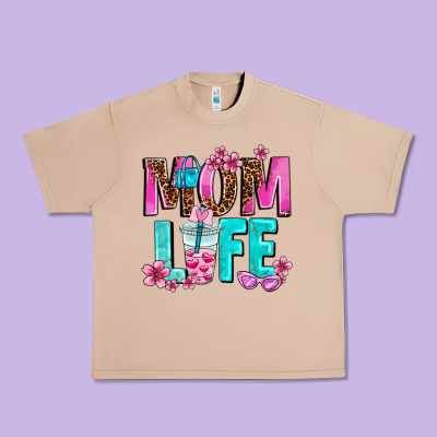 Mom Life Urban Heavy Tee Designed By Adodesignshop