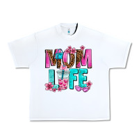 White mom life Urban Heavy Tee - AdoDesignShop