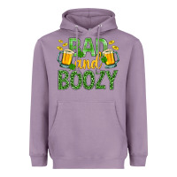 Lavender Bad And Boozy St. Patricks Heavyweight Hoodie - BundleAndBundleShop