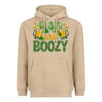 Mushroom Bad And Boozy St. Patricks Heavyweight Hoodie - BundleAndBundleShop