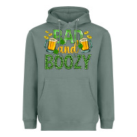 Sage Bad And Boozy St. Patricks Heavyweight Hoodie - BundleAndBundleShop
