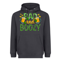 Smoke Bad And Boozy St. Patricks Heavyweight Hoodie - BundleAndBundleShop