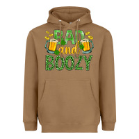 Toasted Coconut Bad And Boozy St. Patricks Heavyweight Hoodie - BundleAndBundleShop