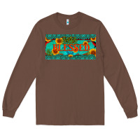 Chestnut blessed turquoise gemstone cactus and sunflower licanse plate Long Sleeve Tee - Artiststas