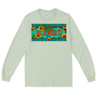 Matcha blessed turquoise gemstone cactus and sunflower licanse plate Long Sleeve Tee - Artiststas