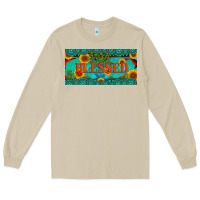 Mushroom blessed turquoise gemstone cactus and sunflower licanse plate Long Sleeve Tee - Artiststas