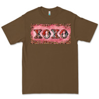 Cacao Xoxo cowhide and leopard Premium Tee - RanaPortraitStore
