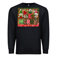 Black be merry tumbler Premium Sweatshirt - BundleAndBundleShop