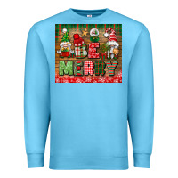 Ocean Blue be merry tumbler Premium Sweatshirt - BundleAndBundleShop