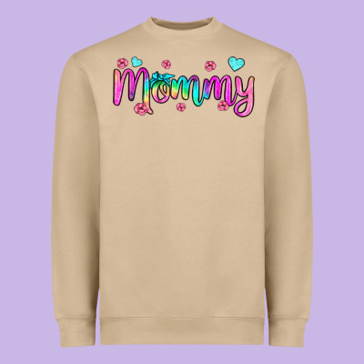 Mommy Heavyweight Sweatshirt Designed By Jahusdesignshop