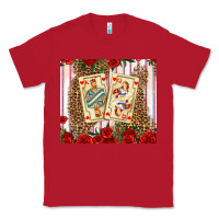 Red valentines day playing cards Classic Tee - AdoDesignShop