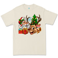 Bone santa and reindeer Premium Tee - Zillion Design Studio