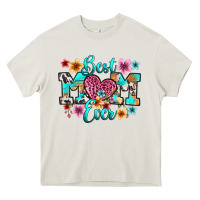 Cream best mom ever Heavy Core Tee - RanaPortraitStore