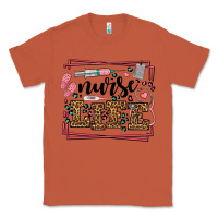 Copper Nurse life leopard frame Classic Tee - LillyAllenDesigns