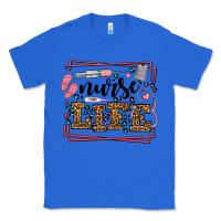 True Royal Nurse life leopard frame Classic Tee - LillyAllenDesigns