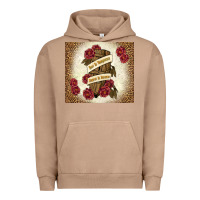Pigment Burro fear is temporary regret is forever Urban Hoodie - TumblerDesignByShophia