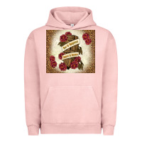 Pigment Salmon fear is temporary regret is forever Urban Hoodie - TumblerDesignByShophia