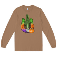 Toasted Coconut horseshoe halloween cactus Long Sleeve Tee - AdoDesignShop