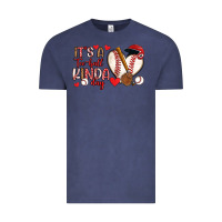 Vintage Denim it s a tee ball kinda day baseball Vintage Tee - Artiststas