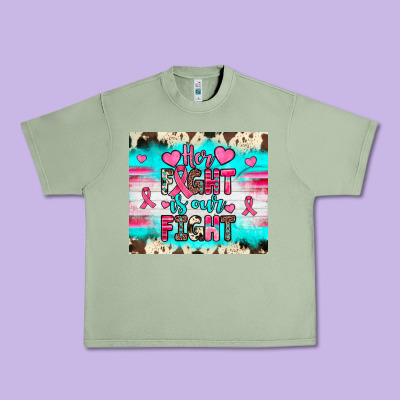 Her Fight Is Our Fight Urban Heavy Tee Designed By Jahusdesignshop