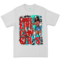Dove Grey long live cowgirls Premium Tee - texasbilliewilder
