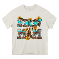 Cream show mom horse Heavy Core Tee - RanaPortraitStore
