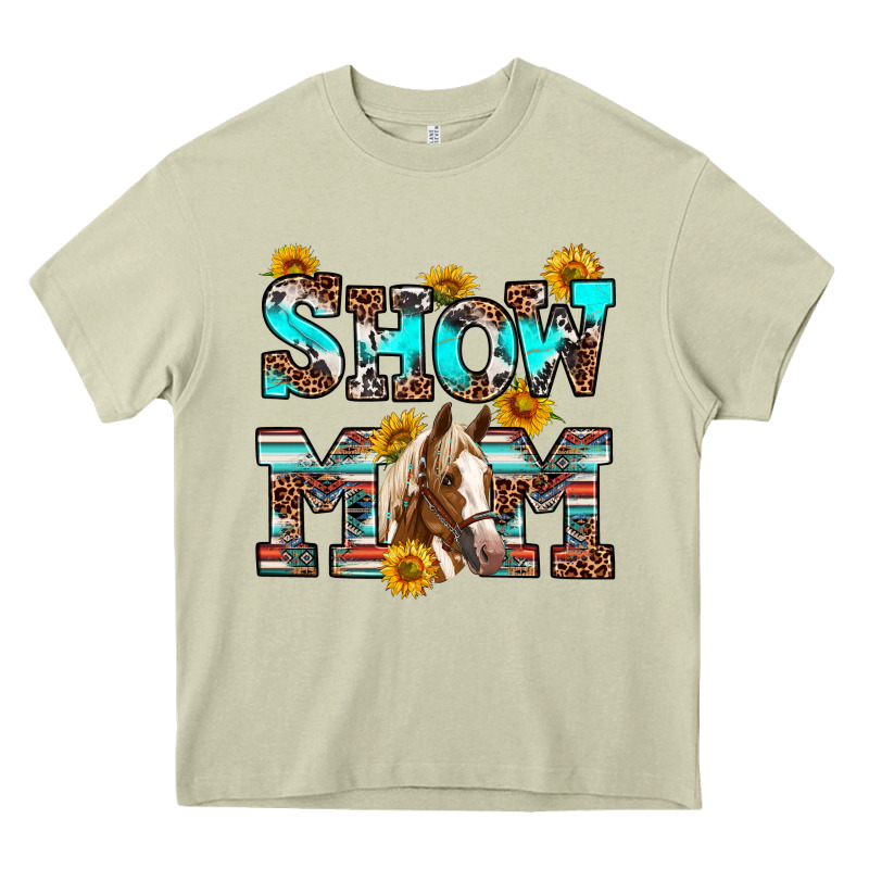 Show Mom Horse Heavy Core Tee by RanaPortraitStore | Teevron