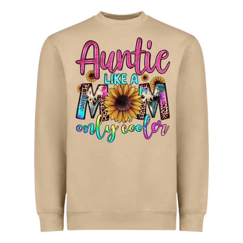 Auntie Like A Mom Heavyweight Sweatshirt by JahusDesignShop | Teevron