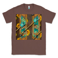 Chestnut aztec and sunflowers Classic Tee - BundleAndBundleShop