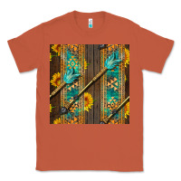 Copper aztec and sunflowers Classic Tee - BundleAndBundleShop