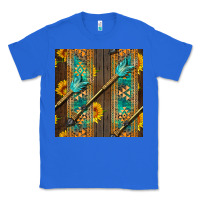 True Royal aztec and sunflowers Classic Tee - BundleAndBundleShop