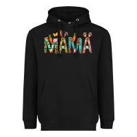 Black Easter Mama Heavyweight Hoodie - BundleAndBundleShop