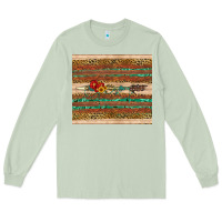 Matcha arrow wooden sunflower Long Sleeve Tee - Artiststas