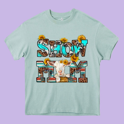 Heavy Core Tee show mom goat