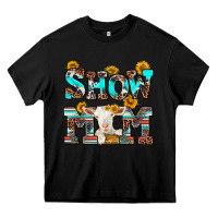 Black show mom goat Heavy Core Tee - RanaPortraitStore