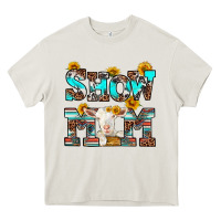 Cream show mom goat Heavy Core Tee - RanaPortraitStore