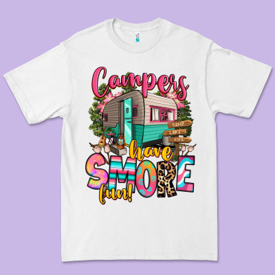 Premium Tee campers have smore fun