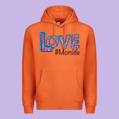 Love Mom Life Premium Hoodie Designed By Bettercallsaul