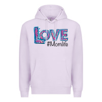 Lilac Love Mom Life Premium Hoodie - Bettercallsaul