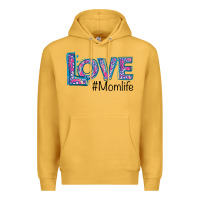 Mustard Love Mom Life Premium Hoodie - Bettercallsaul