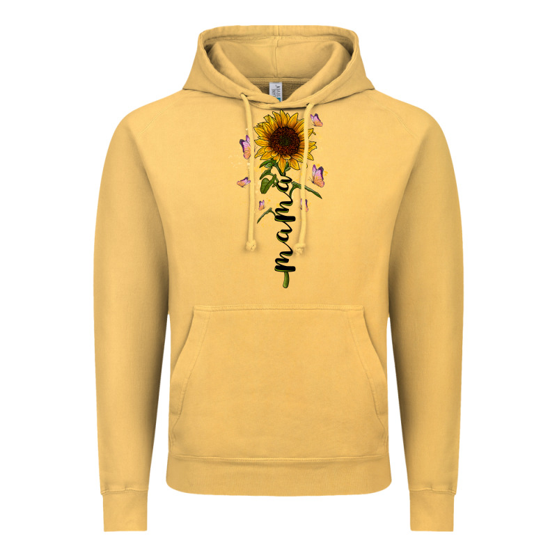 Mama Sunflower Vintage Hoodie by RacoonDesign | Teevron