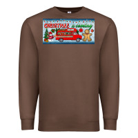 Chestnut christmas is coming license plate Premium Sweatshirt - BundleAndBundleShop