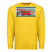 Christmas Is Coming License Plate Premium Sweatshirt | Teevron