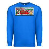 True Royal christmas is coming license plate Premium Sweatshirt - BundleAndBundleShop