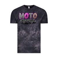 Cloud Black moto mama Vintage Tee - Artiststas