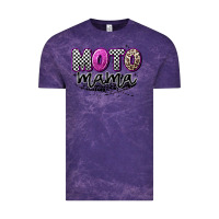 Cloud Purple moto mama Vintage Tee - Artiststas