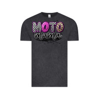 Vintage Black moto mama Vintage Tee - Artiststas