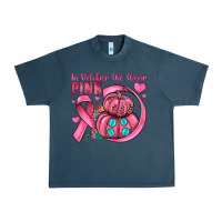 Midnight Navy in october we wear pink Urban Heavy Tee - JahusDesignShop
