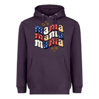 Plum American Mama Heavyweight Hoodie - BundleAndBundleShop